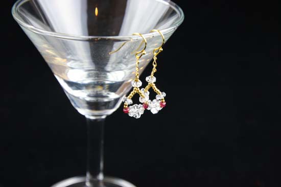 ピュアクリスタルピアス-17-PI-0002