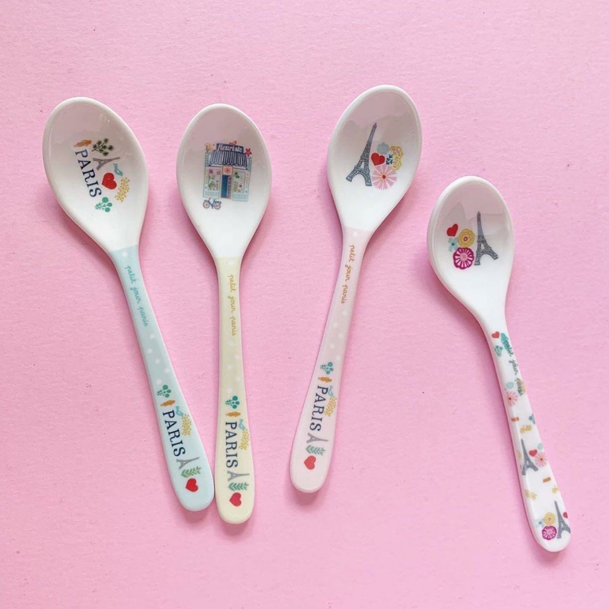 エミリーコレクション・メラミンスプーン・４本セット [KO708]