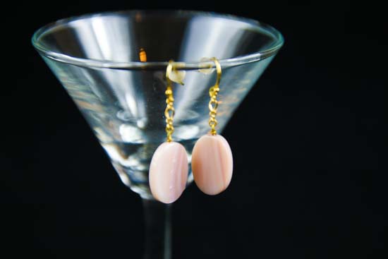 シェルオーバルピアス-17-PI-0005