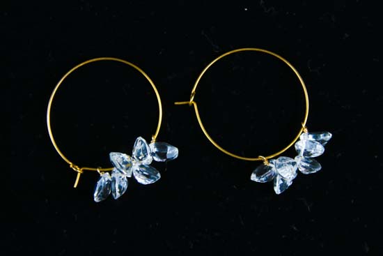 クリスタルフープピアス-17-PI-0007