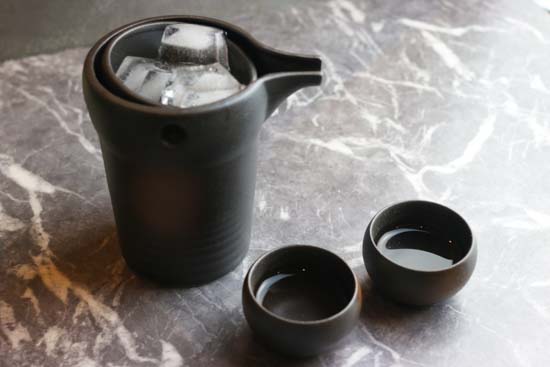 冷酒器ゆらり2合セット-杯2個付き