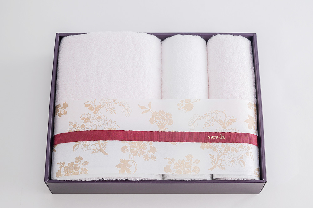 彩-irodori-シリーズ　バスタオル×1　フェイスタオル×2