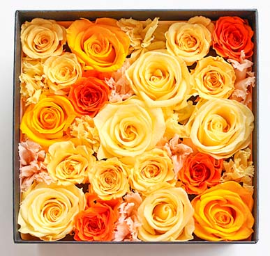 プレミアムボックス プリザーブドフラワー