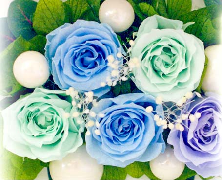 フォトフレーム横 プリザーブドフラワー