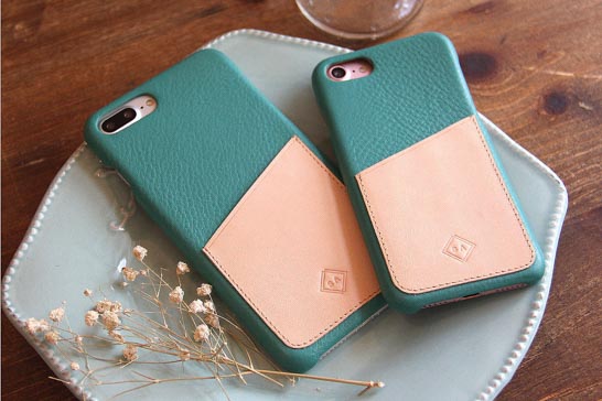 高品質レザーiPhoneケース