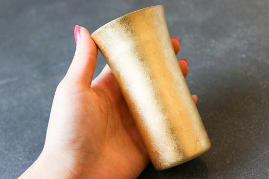 【漆磨(シーマ)箔銅華】　ビアカップ160ml　1客