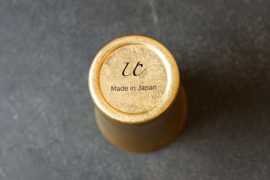 【漆磨(シーマ)箔銅華】　ビアカップ160ml　1客