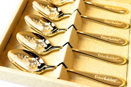 ピーターラビット ティースプーン5本セット