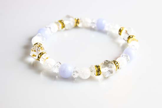 クリスタルブレスレット-デザイン１