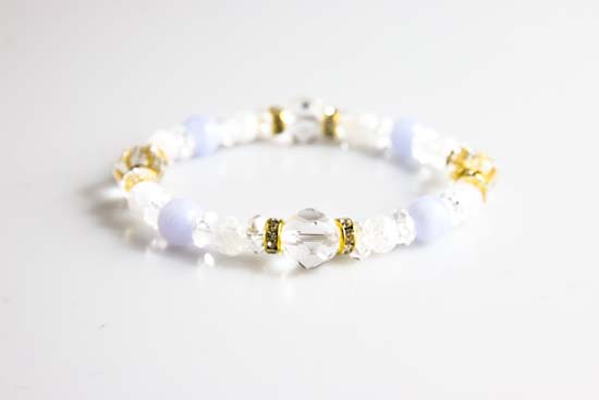 クリスタルブレスレット-デザイン１