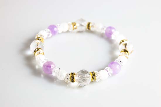 クリスタルブレスレット-デザイン１