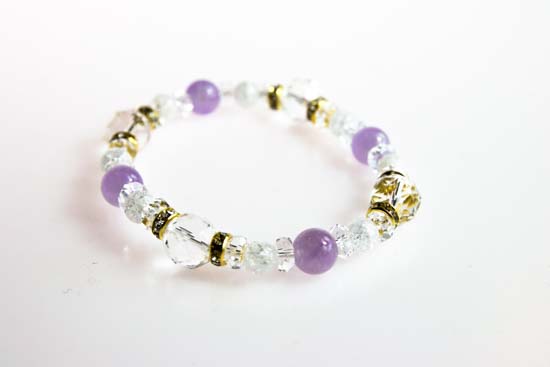 クリスタルブレスレット-デザイン１