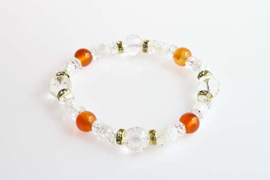 クリスタルブレスレット-デザイン１