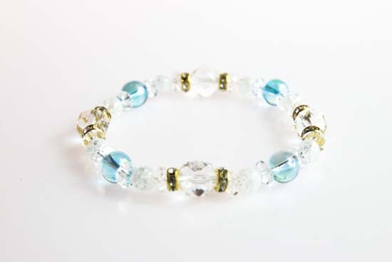 クリスタルブレスレット-デザイン１