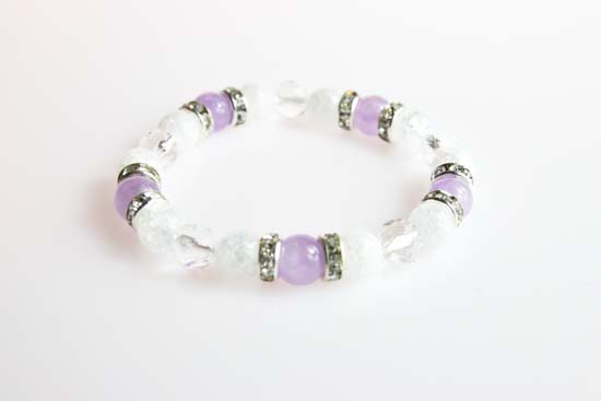 クリスタルブレスレット-デザイン２