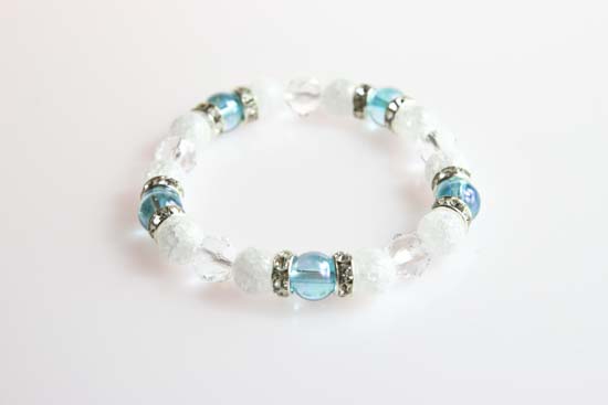 クリスタルブレスレット-デザイン２