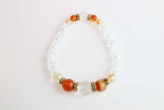 クリスタルブレスレット-デザイン３