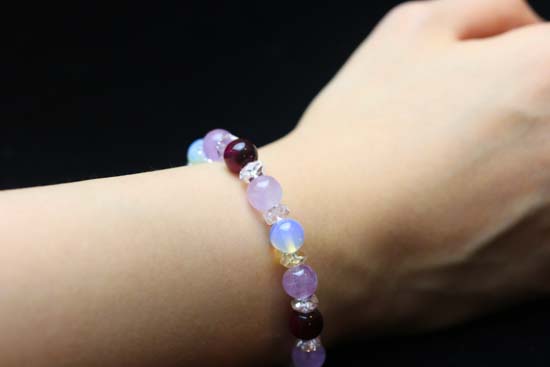 クリスタルブレスレット-デザイン４