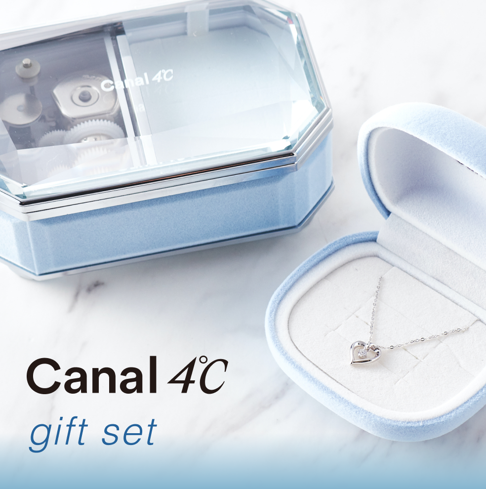 TANP限定】Canal 4℃ 名入れジュエリーケースセットが登場！ | TANP