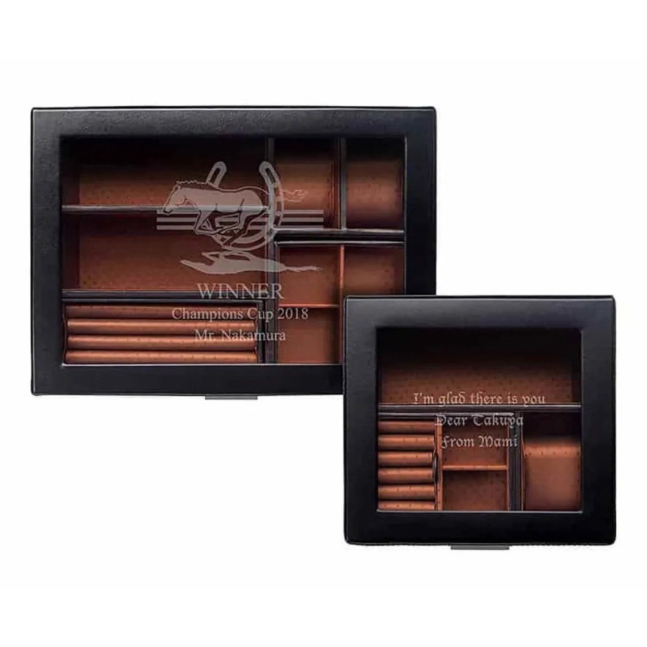 【名入れメンズアクセサリー収納ケース】メンズボックス L