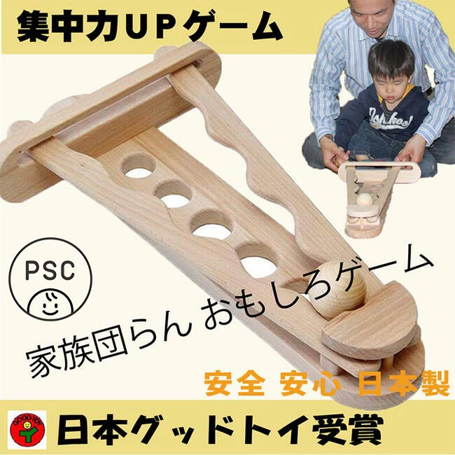 集中力アップゲーム（日本製）家族団らんのひと時や、子供さんの知育に