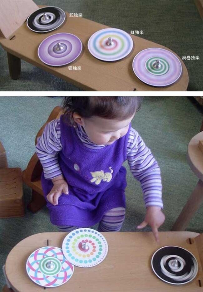 D-TOP 虹コマ（日本製）美しく安定して回転します。