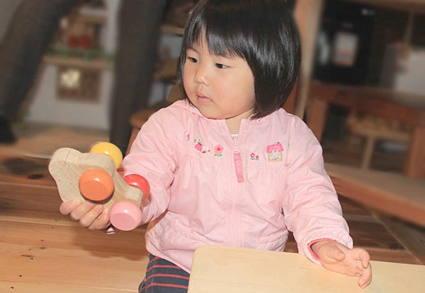 まるまるうさぎ(押し車)日本製 スベスベの手触りが心地良い木のおもちゃ