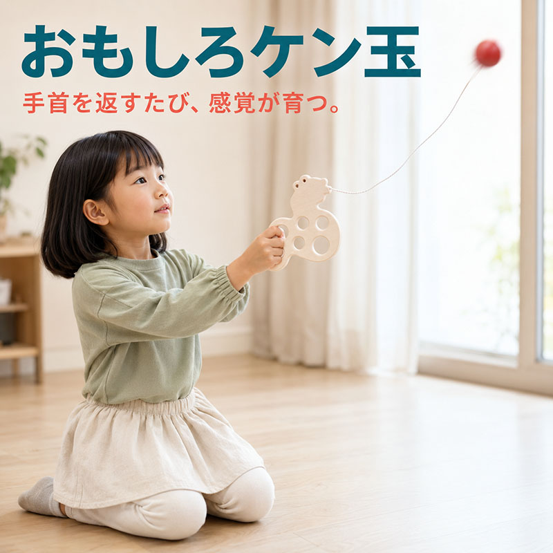 おもしろケン玉 へびけん（日本製）人気ＮＯ１ へびの形になっているケン玉