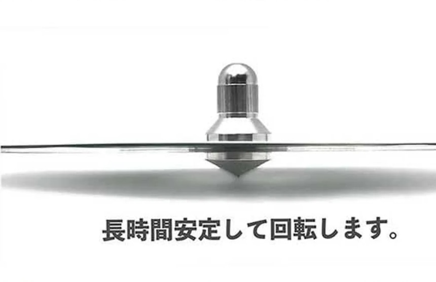 CD独楽 製作キット　不要なCDで美しいコマが作れるアルミ製の軸 