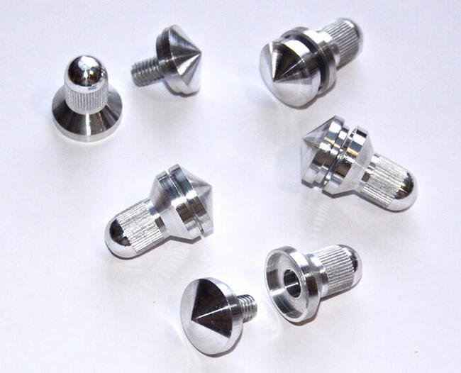 CD独楽 製作キット　不要なCDで美しいコマが作れるアルミ製の軸 