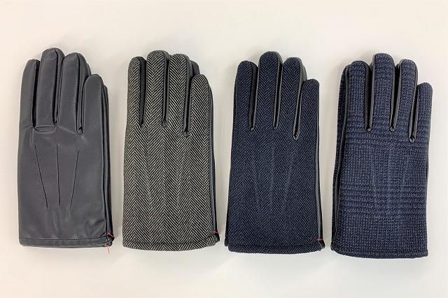 メンズグローブ (人差し指側面タッチパネル対応）