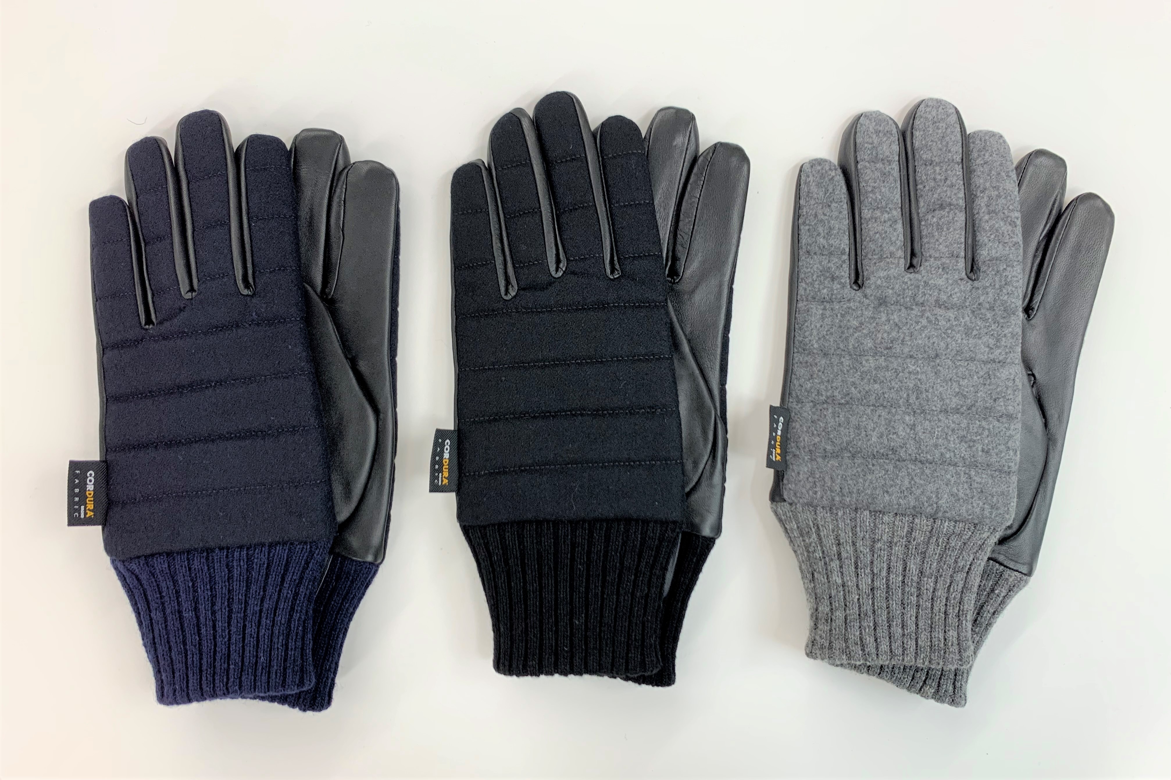 CORDURA生地使用　メンズグローブ(人差し指側面タッチパネル対応)