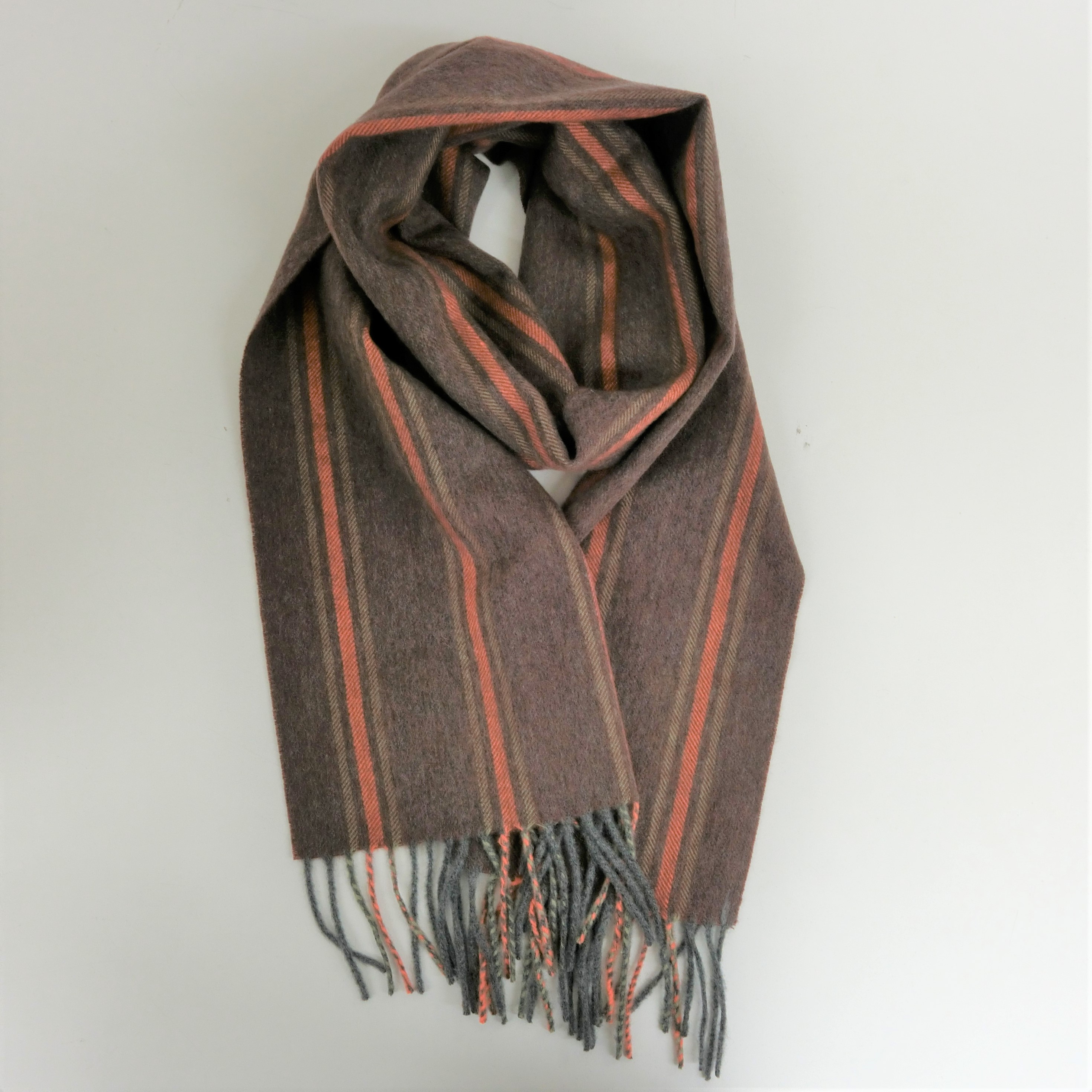 メンズ　ウール100％マフラー