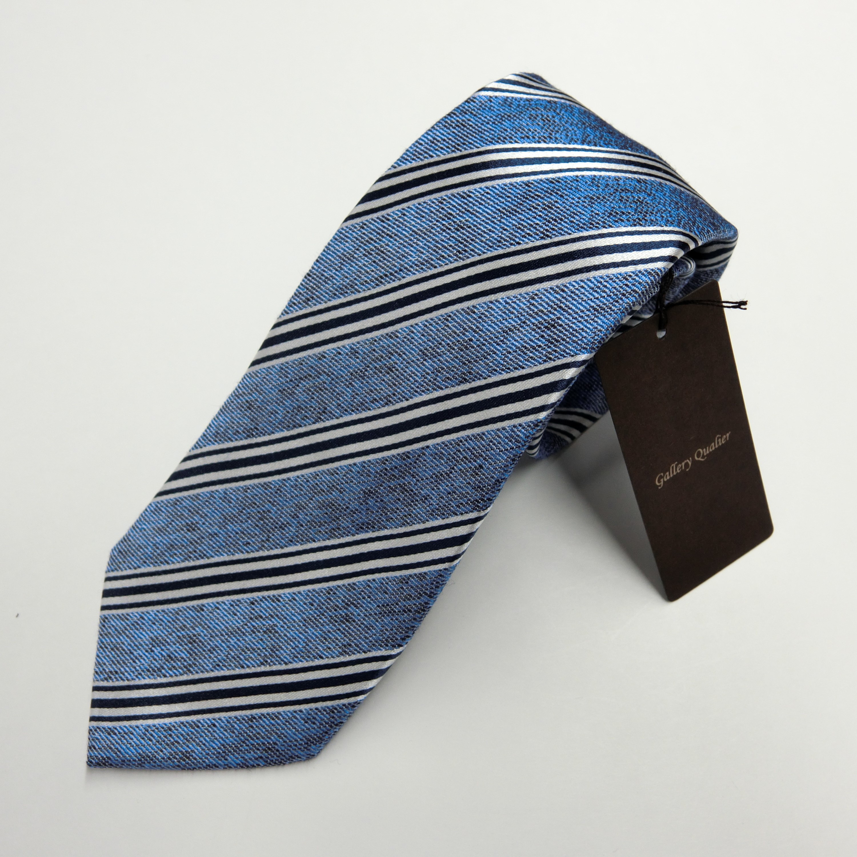 シルクコットン　メランジ調ネクタイ