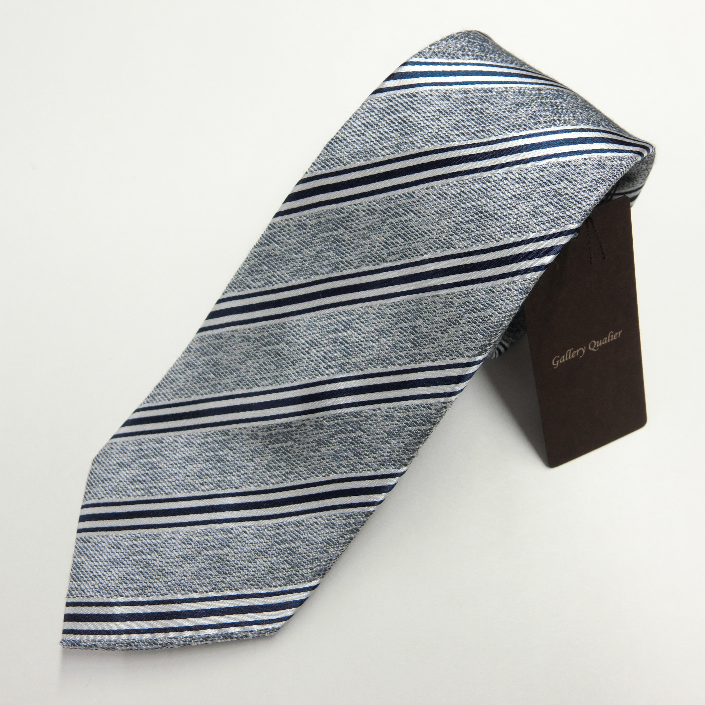 シルクコットン　メランジ調ネクタイ