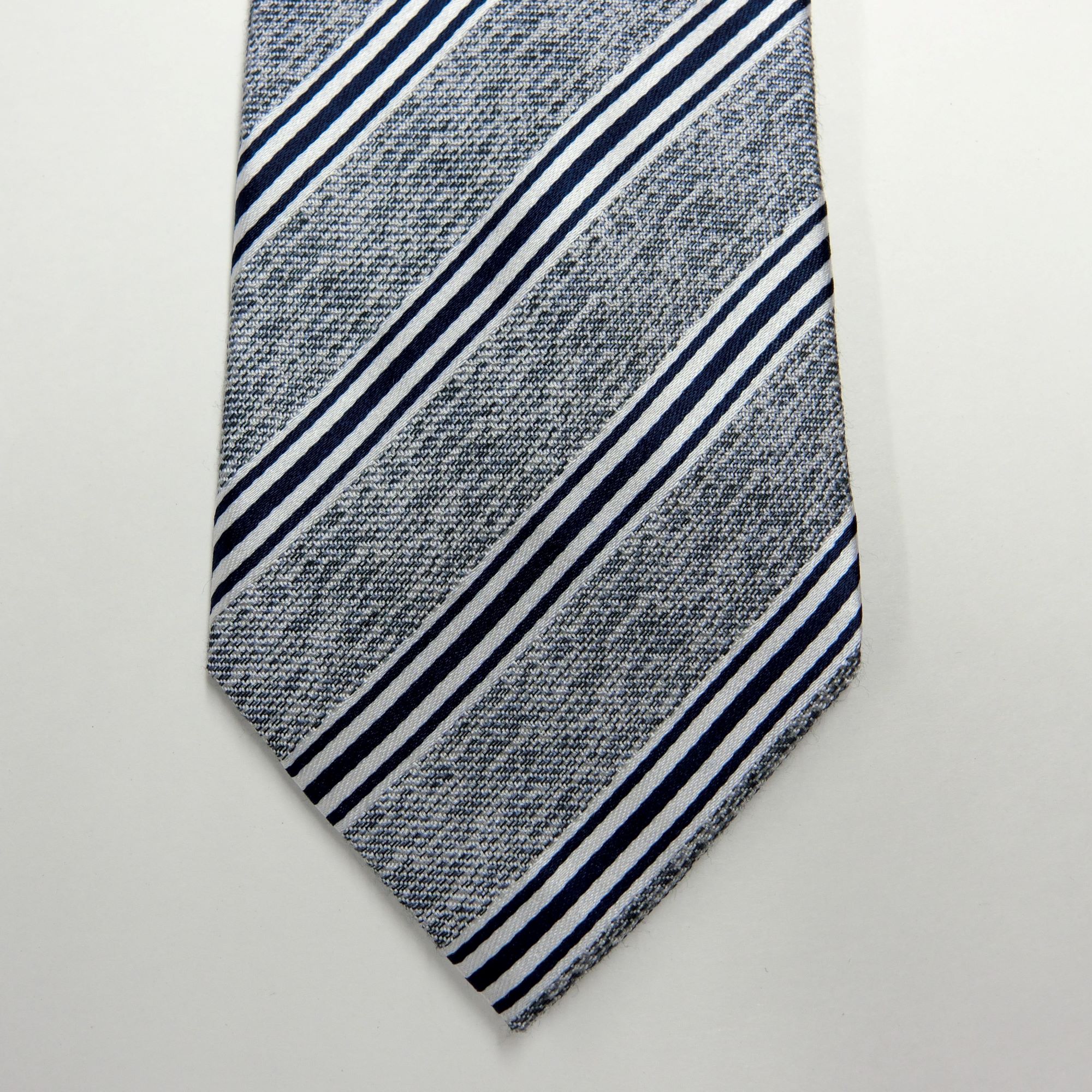 シルクコットン　メランジ調ネクタイ