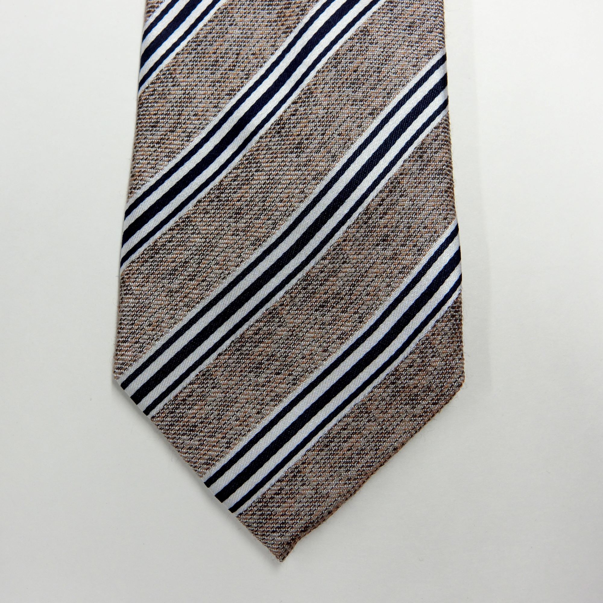 シルクコットン　メランジ調ネクタイ