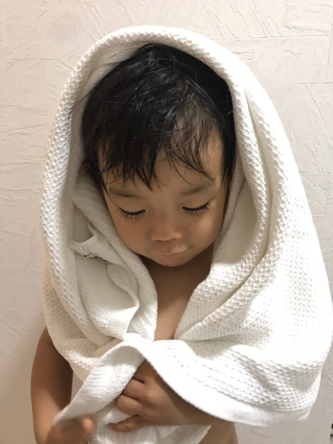 【送料無料・名入れ可能】ソフトハニカムバスタオル（2枚）giftbox