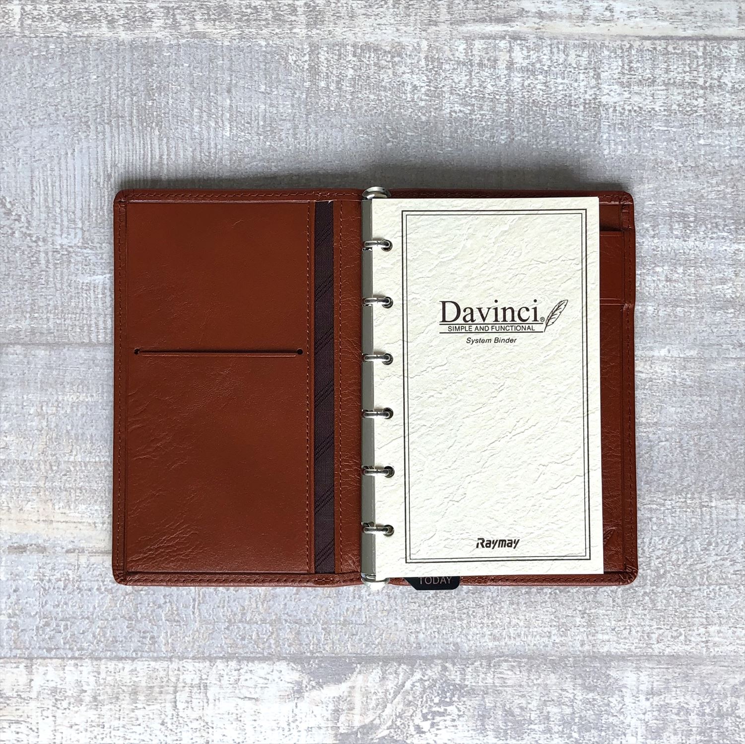 システム手帳　ジャストリフィルサイズポケットサイズ（リング8mm）