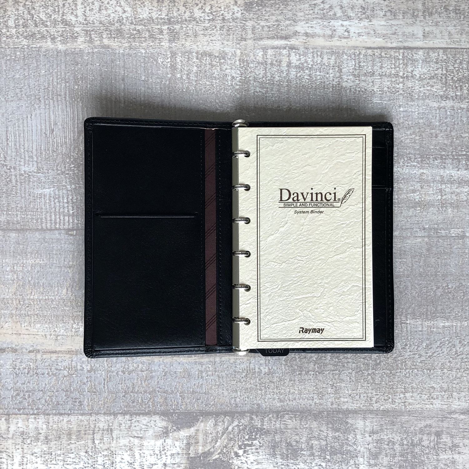 システム手帳　ジャストリフィルサイズポケットサイズ（リング8mm）