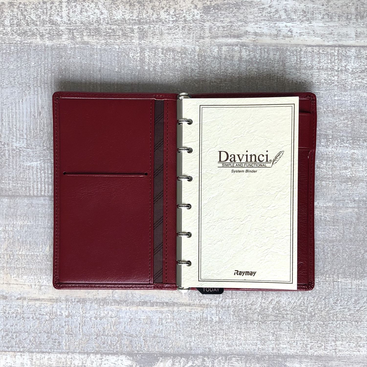 システム手帳　ジャストリフィルサイズポケットサイズ（リング8mm）