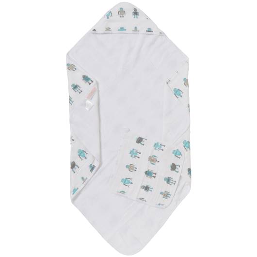 フードタオル+ウォッシュクロスセット