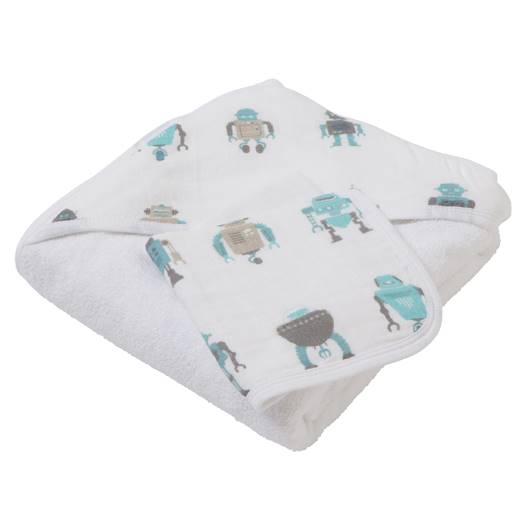 フードタオル+ウォッシュクロスセット