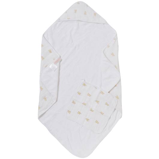 フードタオル+ウォッシュクロスセット