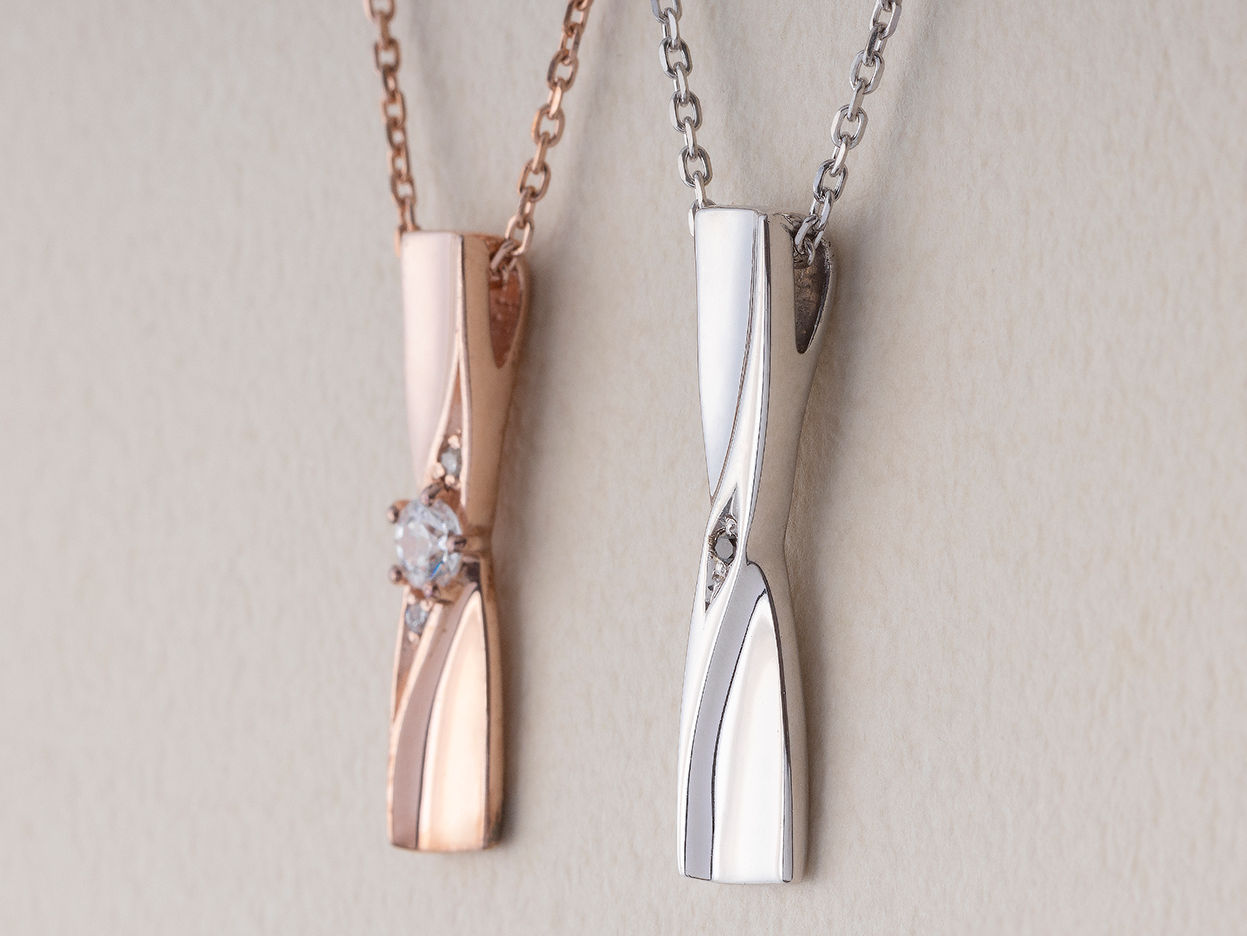 【タンプ限定SET】ブラックダイヤモンド ペンダントネックレス キュービック ペンダントネックレス