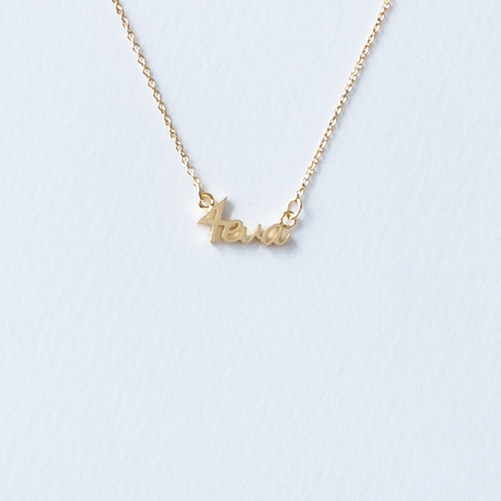 巡礼のご縁で結ばれた❤️願い事ネックレス 4eva ネックレス | メッセージアクセサリー5108（コトバ）のプレゼント