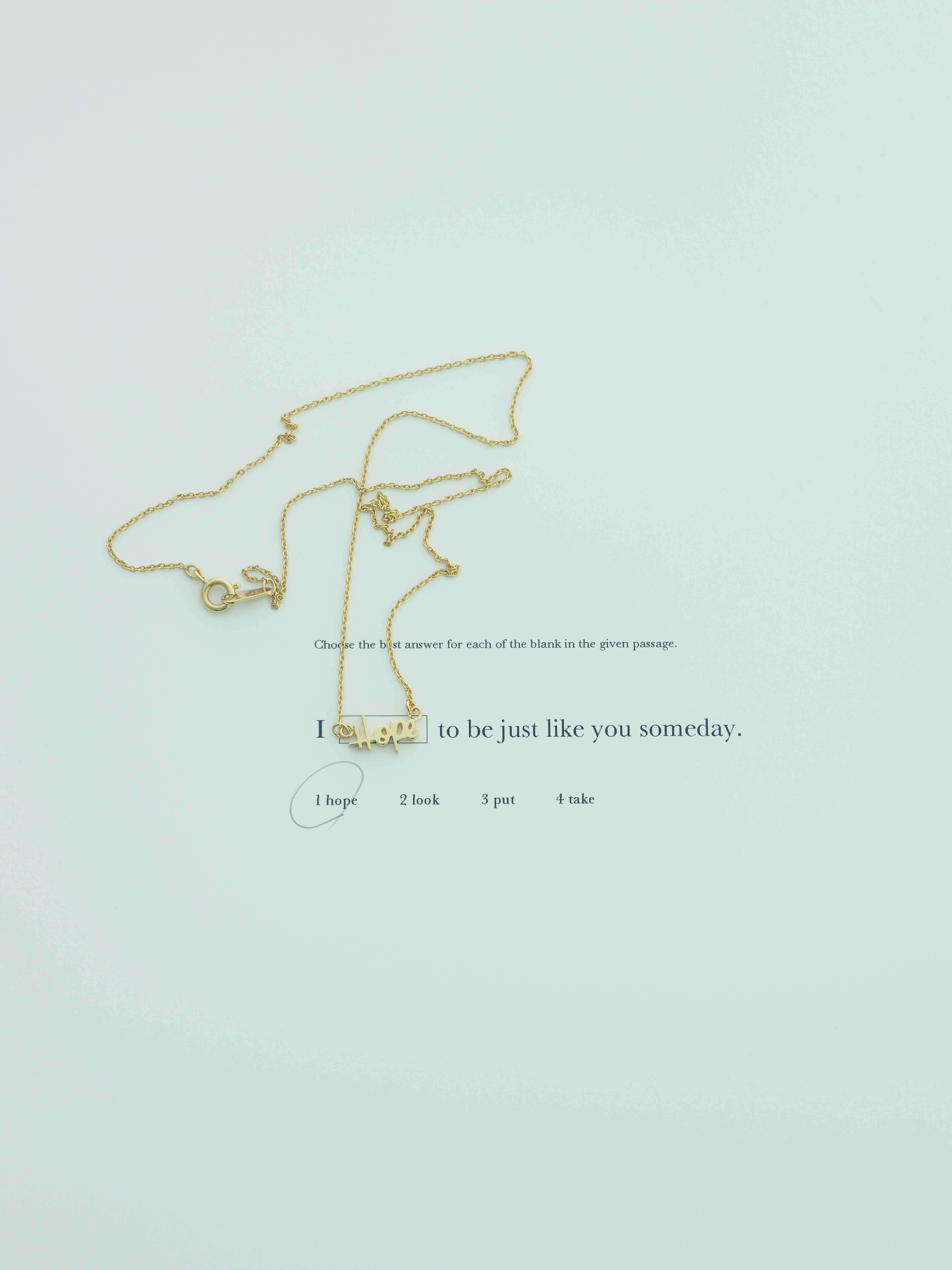 Be myself（ハート） ネックレス