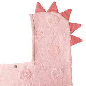 【名入れギフト】ソフ フード付きバスタオル（恐竜）