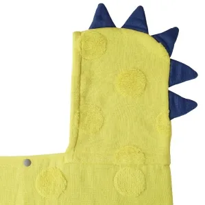 【名入れギフト】ソフ フード付きバスタオル（恐竜）