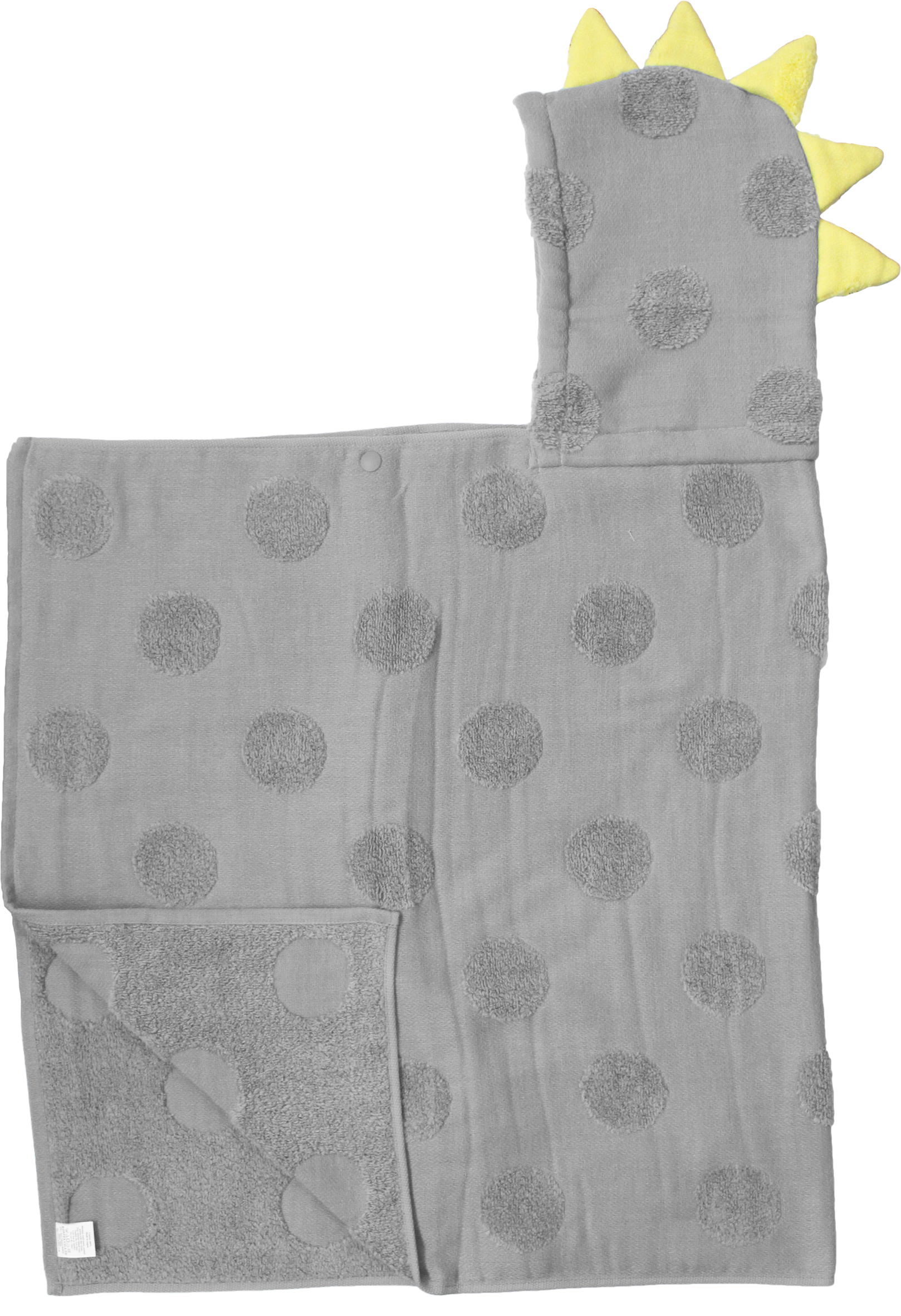 【名入れギフト】ソフ フード付きバスタオル（恐竜）